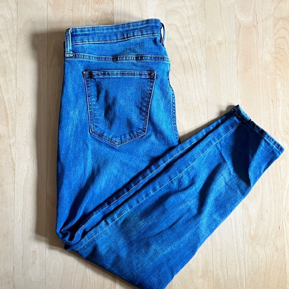 Gap Factory Denim Legging Indigo Sz 31